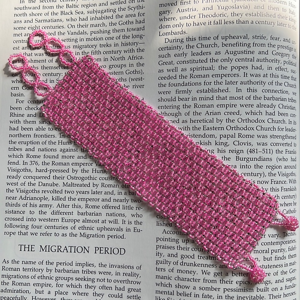 NWOT Handmade Beaded Loomed Cuff